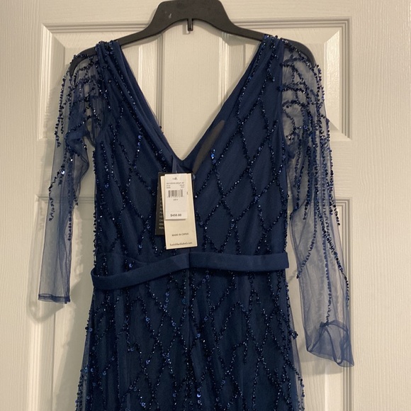 Beautiful Navy Blue Sequence Gown for a Black Tie Event - Picture 5 of 5